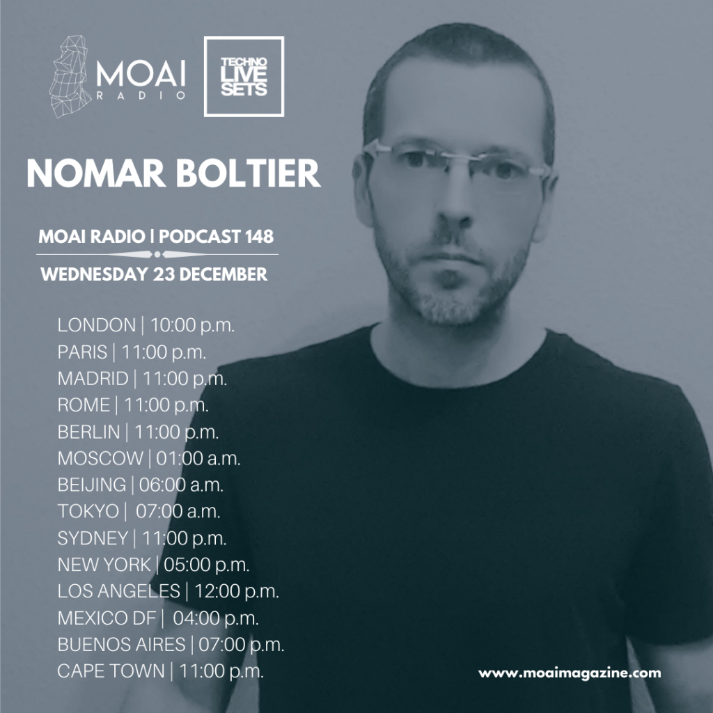 Listen to MOAI Radio | Podcast 148 | Nomar Boltier | Spain House music ...